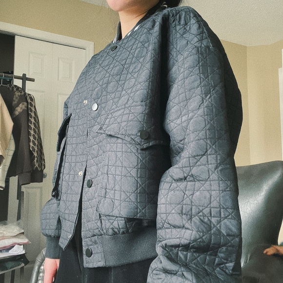 Black bomber jacket - Picture 5 of 8